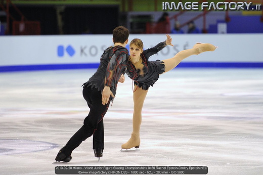 2013-02-28 Milano - World Junior Figure Skating Championships 0460 Rachel Epstein-Dmitry Epstein NED